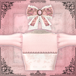 【複数アバター対応】MistyPetal クラシカルワンピース #NeRosaVRC 缩略图 6