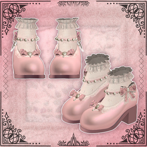 【複数アバター対応】MistyPetal クラシカルワンピース #NeRosaVRC 缩略图 7