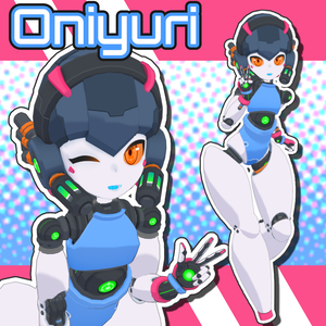 [VRChat用3Dモデル]オニユリ