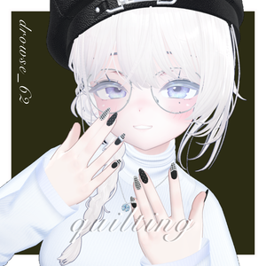 【Free♡】quilting_neil【Nail Tips】