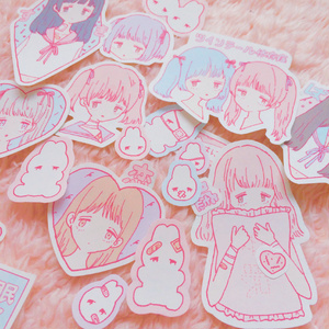 ♡ゆめかわフレークシールno.3 - Creamy Peach shop. - BOOTH