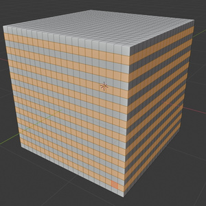【無料】n列飛ばしで連続でループ選択をするアドオン「Step Loop Select Ver1.5」(Blender 2.8~5.1)