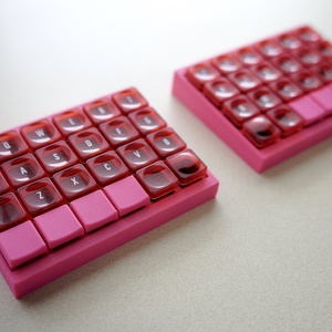 Pyuron オーソリニア 無線ダブルトラックボールキーボード