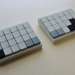 Pyuron オーソリニア 無線ダブルトラックボールキーボード