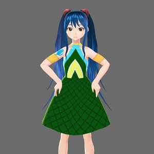 Complete Pack model Wendy Marvell fairy tail VROID ,コンプリートパックウェンディマーベルのフェアリーテール