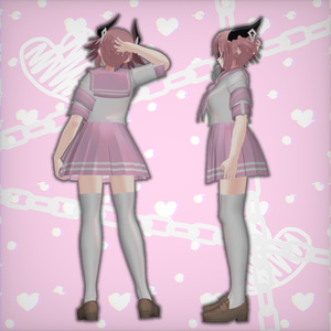 【4アバター対応コーデ】八月の少女怪異 缩略图 11