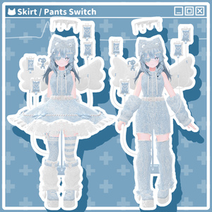 【22アバター対応コーデ】魔法少女エンジェルエリア 缩略图 3