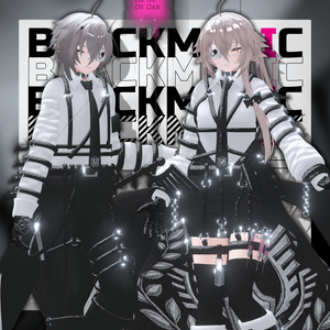 【2アバター対応コーデ】ブラックメディック