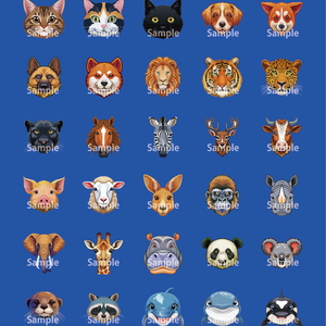 動物イラスト 30種類