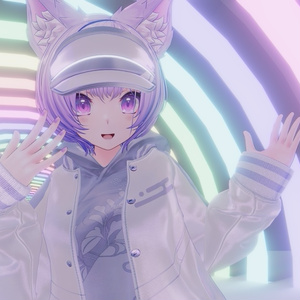 【ARCHIVE】VRChat想定 オリジナル3Dモデル 『紫空 -シア-』＆『灰禰-ハイネ-』】 缩略图 15