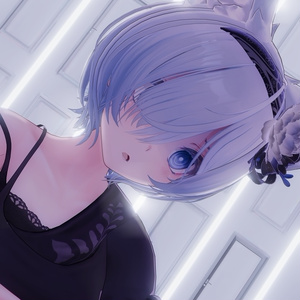 【ARCHIVE】VRChat想定 オリジナル3Dモデル 『紫空 -シア-』＆『灰禰-ハイネ-』】 缩略图 13