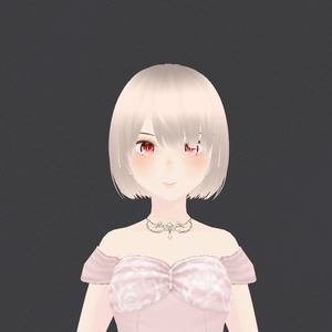 3Dモデル「銀」VRM