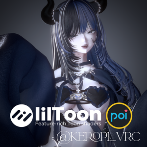 【 Real Skin 】Poiyomi＆liltoon Material Preset リアル肌
