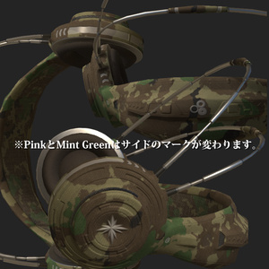 【VRアバター用アクセサリ】ヘッドフォンSTRAC004-HP