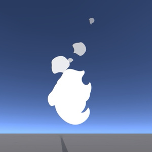 もくもくパーティクル