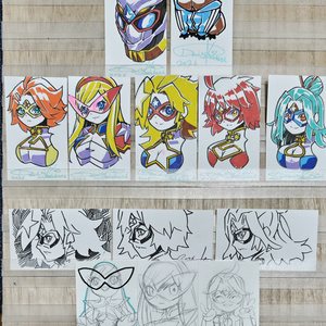 仮面アメリカ　名刺サイズカード　コンプリートセット
