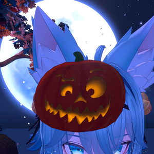 🎃 Mask – Halloween Cartoon VRChat Avatar (PC & Quest) [Modular avatar]