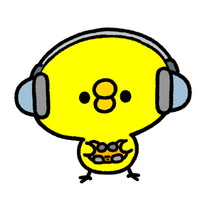 【無料Live2Dモデル】コントローラーでゲームをするひよこ