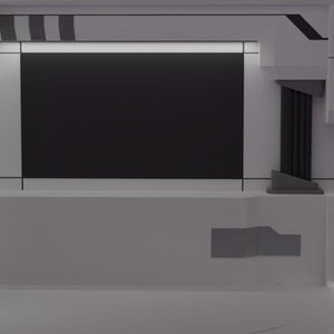 3Dモデル [Space Room F2] 缩略图 2