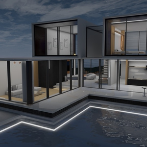 3Dモデル [Modern House M1.re] 缩略图 2