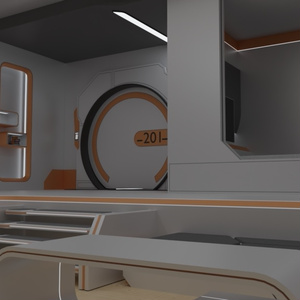 3Dモデル [Space Room F4] 缩略图 5