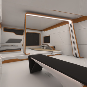 3Dモデル [Space Room F5] 缩略图 6