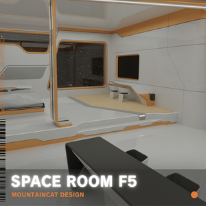 3Dモデル [Space Room F5]