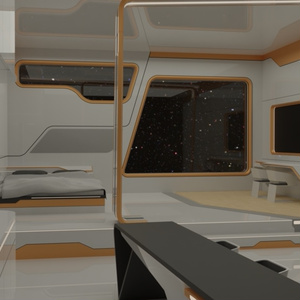 3Dモデル [Space Room F5] 缩略图 3