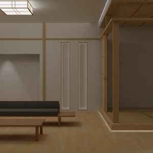 3Dモデル [和室 N3] 缩略图 4