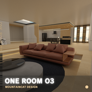 3Dモデル [One Room O3]