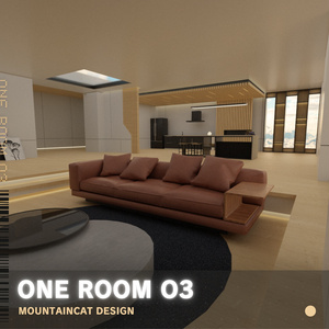 3Dモデル [One Room O3]