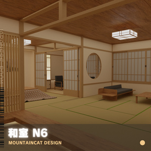 3D Model [Japanese Room N6]