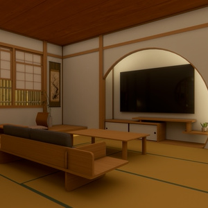 3Dモデル [和室 N6.re] 缩略图 2
