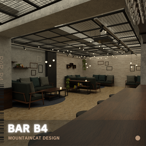 3Dモデル [Bar B4]