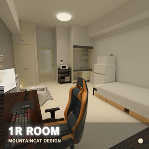 3Dモデル [1R Room]