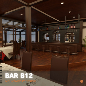 3Dモデル [Bar B12]
