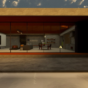 3Dモデル [Concrete House N2.re] 缩略图 6