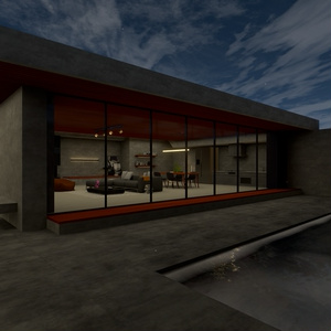 3Dモデル [Concrete House N2.re] 缩略图 5