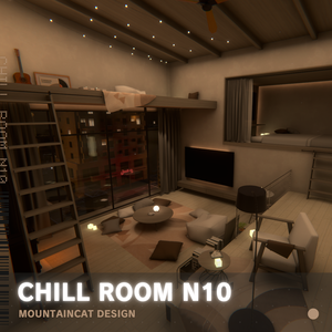 3Dモデル [Chill Room N10]