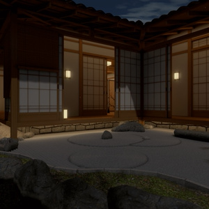 3Dモデル [枯山水庭園] 缩略图 12