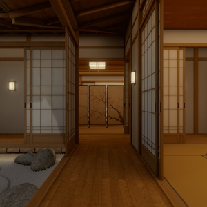 3Dモデル [枯山水庭園] 缩略图 19