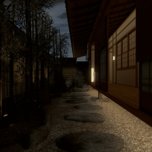 3Dモデル [枯山水庭園] 缩略图 14