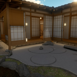 3Dモデル [枯山水庭園] 缩略图 11