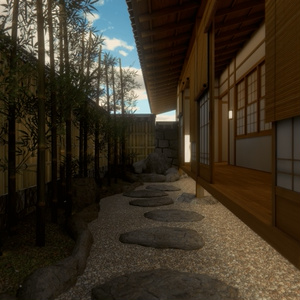 3Dモデル [枯山水庭園] 缩略图 13