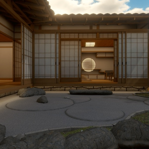 3Dモデル [枯山水庭園] 缩略图 3