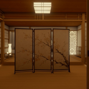 3Dモデル [枯山水庭園] 缩略图 21