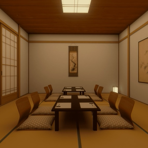 3Dモデル [枯山水庭園] 缩略图 27
