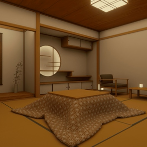 3Dモデル [枯山水庭園] 缩略图 18