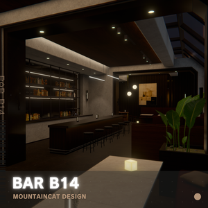  3Dモデル [Bar B14]