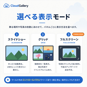【セール】写真表示ギミック　VRChat Cloud Gallery 缩略图 5